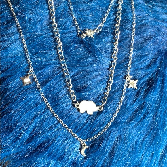 🔵Multi-Layer Elephant Necklace - Picture 2 of 8
